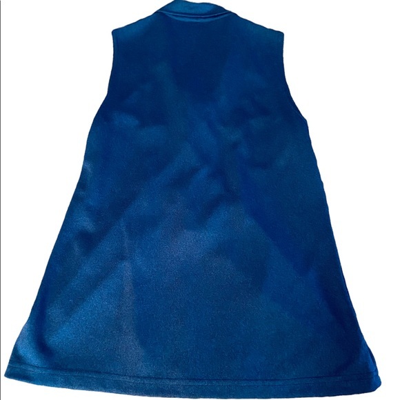 Goddess Lace Up Front Sleeveless Collared Top XL - Picture 2 of 8